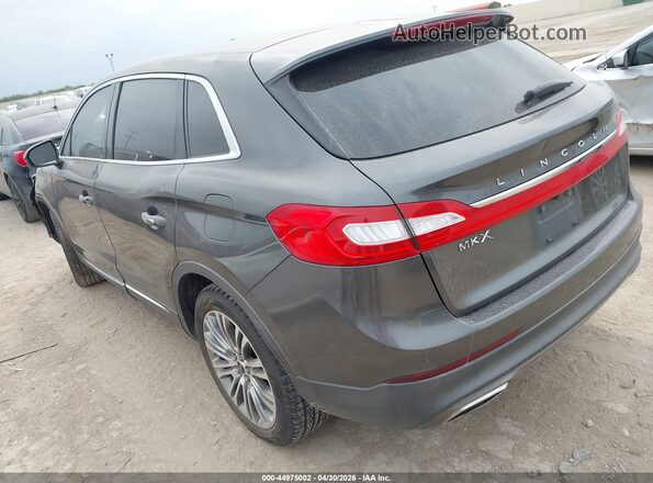2LMPJ6LRXJBL12805 2018 LINCOLN MKX Gray უკანა მარცხენა