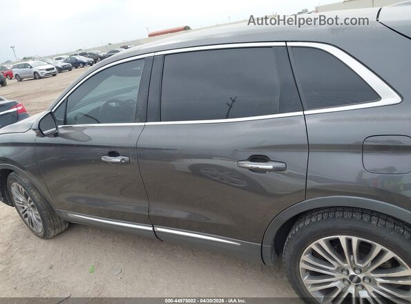 2LMPJ6LRXJBL12805 2018 LINCOLN MKX Gray სალონის 360-გრადუსიანი ხედი