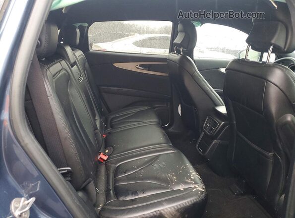 2LMPJ8J94KBL45721 2019 LINCOLN NAUTILUS Синий Вид задней части салона