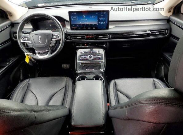 2LMPJ8J9XPBL21589 2023 LINCOLN NAUTILUS Black Widok deski rozdzielczej