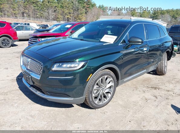 2LMPJ8K90MBL01121 2021 LINCOLN NAUTILUS Green Vista tres cuartos delantera izquierda