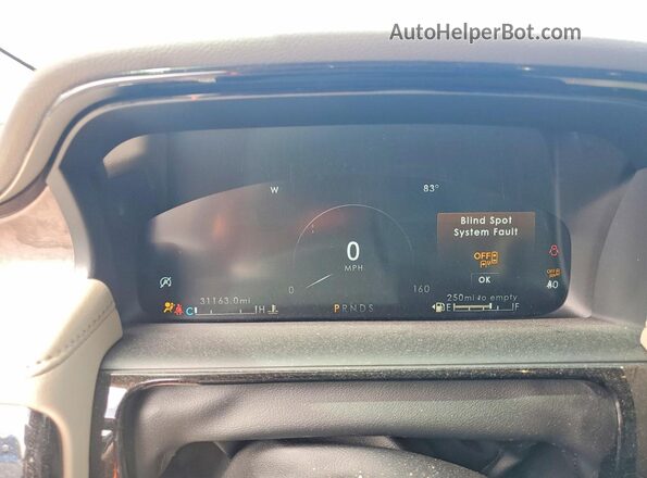 2LMPJ8K91PBL10995 2023 LINCOLN NAUTILUS Charcoal Սարքավորումների վահանակի տեսք