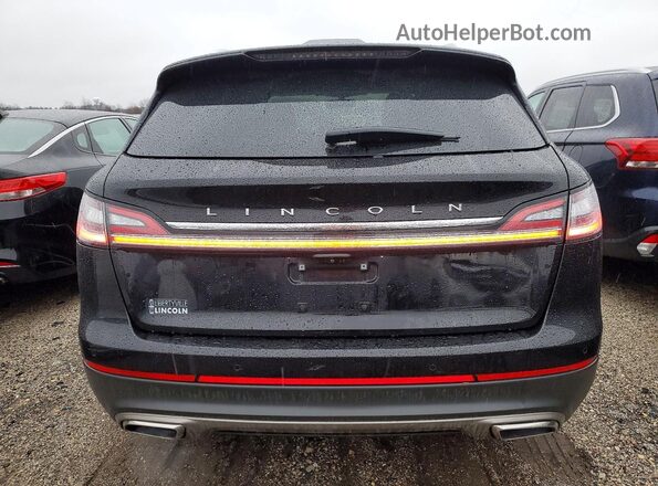 2LMPJ8KP8MBL02824 2021 LINCOLN NAUTILUS Black Հետևի տեսք