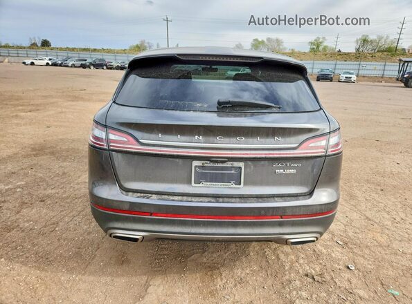 2LMPJ8L93KBL28695 2019 LINCOLN NAUTILUS Gray 