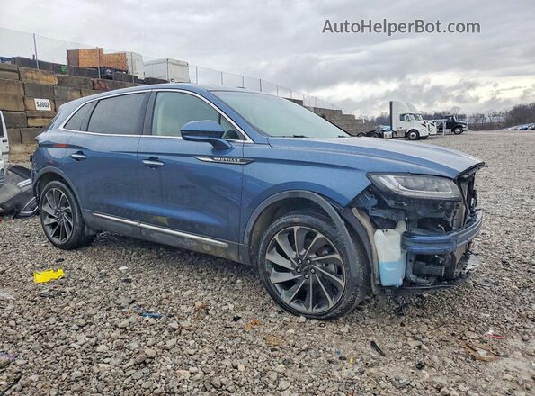 2LMPJ8L94KBL13588 2019 LINCOLN NAUTILUS Синий 