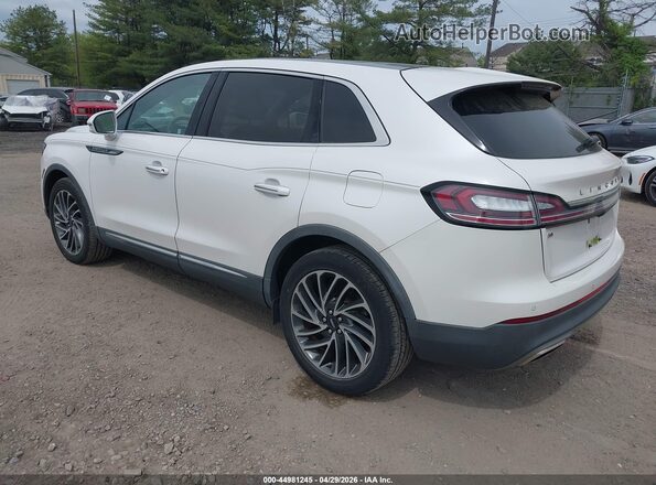 2LMPJ8LP8KBL40453 2019 LINCOLN NAUTILUS White Rear left