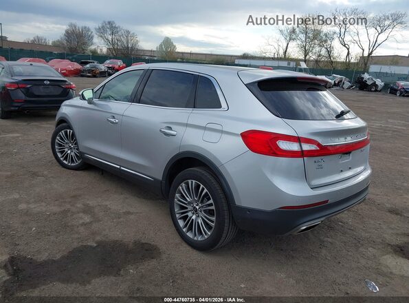 2LMPJ8LR1HBL33810 2017 LINCOLN MKX Silver Rear left