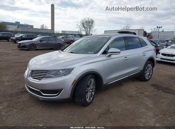 2LMPJ8LR1HBL33810 2017 LINCOLN MKX Silver Front left