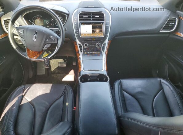 2LMPJ8LR5HBL11504 2017 LINCOLN MKX Gray Vista del salpicadero