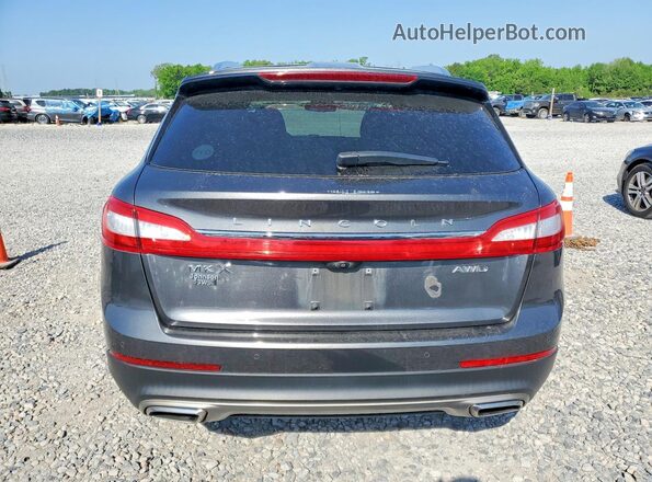 2LMPJ8LR5HBL11504 2017 LINCOLN MKX Gray Vista trasera