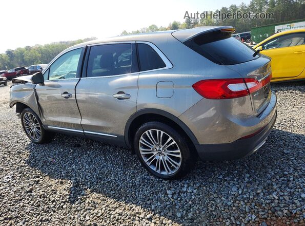 2LMPJ8LR7HBL24206 2017 LINCOLN MKX Beige Tył lewy