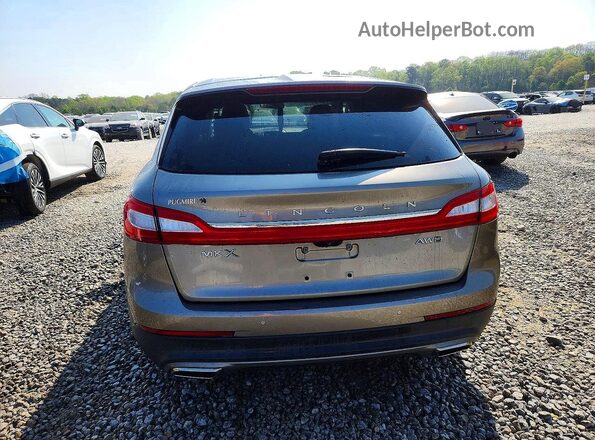 2LMPJ8LR7HBL24206 2017 LINCOLN MKX Beige Widok z tyłu