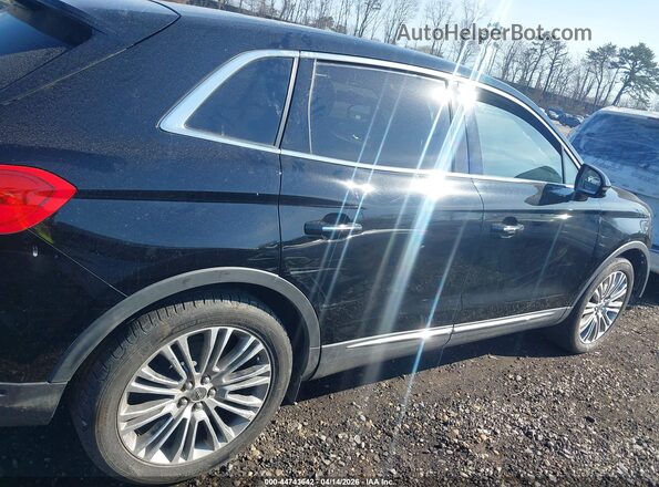 2LMPJ8LRXJBL40115 2018 LINCOLN MKX Black Rear interior view