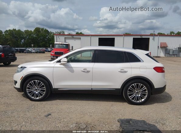 2LMTJ6LR8GBL21879 2016 LINCOLN MKX White 360 interior view