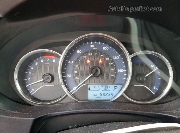 2T1BPRHE7GC621194 2016 TOYOTA LL Blue 