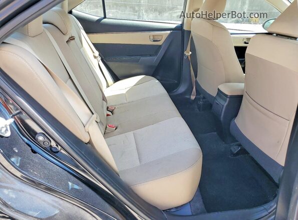 2T1BURHE0GC609946 2016 TOYOTA LL Черный Вид задних сидений