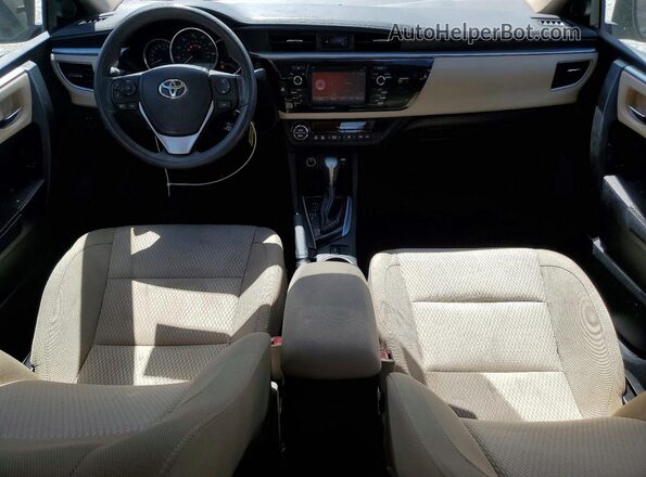 2T1BURHE0GC609946 2016 TOYOTA LL Черный Вид панели приборов