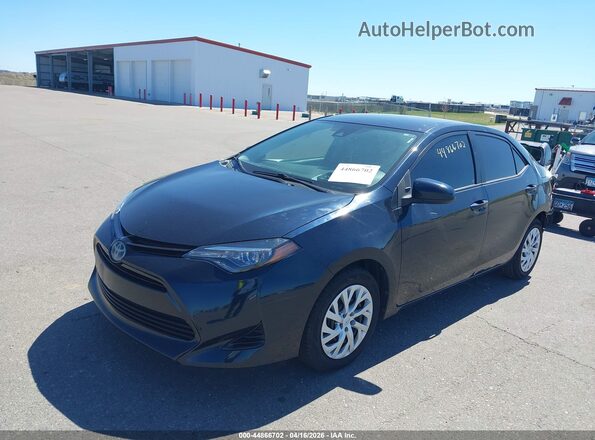2T1BURHE1HC753717 2017 TOYOTA LL Blue წინა მარცხენა ხედი სამი მეოთხედიდან