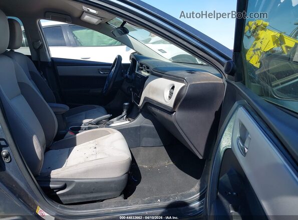 2T1BURHE1JC977012 2018 TOYOTA LL Gray Widok wnętrza z przodu