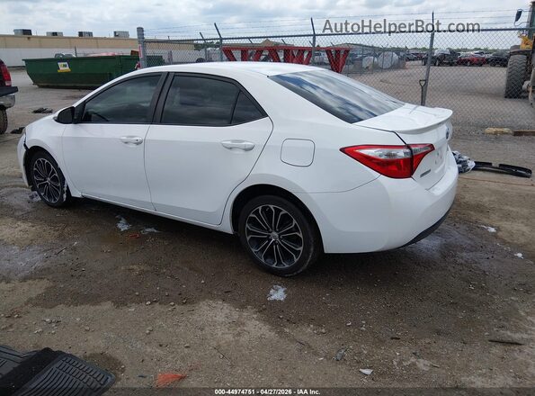 2T1BURHE2GC507029 2016 TOYOTA LL White Задня ліва чверть