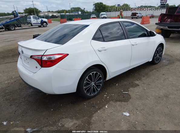 2T1BURHE2GC507029 2016 TOYOTA LL White Задня права чверть