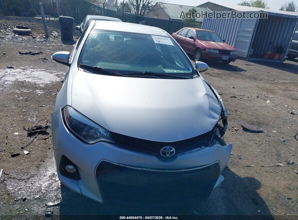 2T1BURHE2GC585603 2016 TOYOTA LL Silver Vista del cuadro de instrumentos