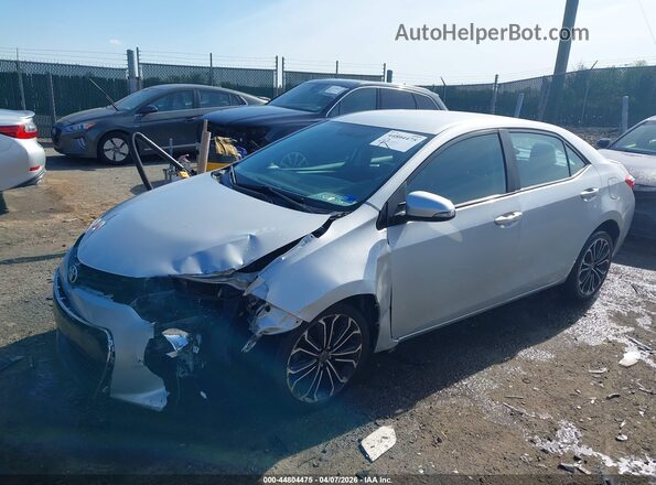 2T1BURHE2GC585603 2016 TOYOTA LL Silver Vista tres cuartos delantera izquierda