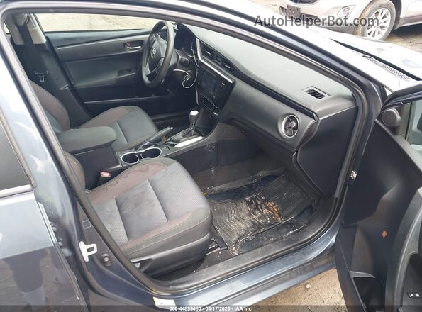 2T1BURHE2HC859478 2017 TOYOTA LL Gray Вид салону спереду