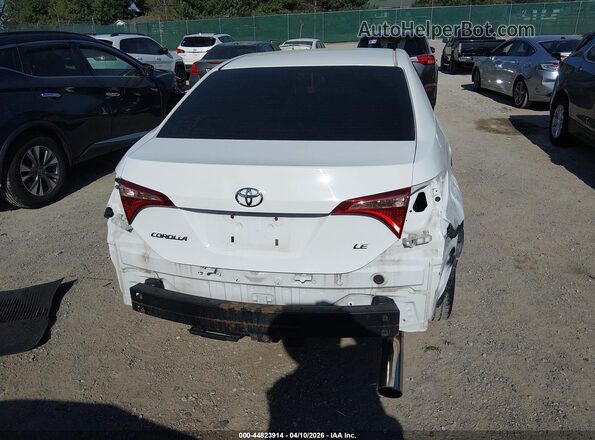 2T1BURHE2JC014135 2018 TOYOTA LL White 