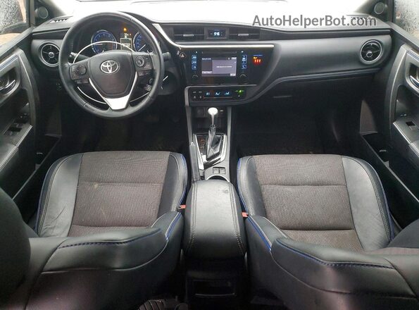 2T1BURHE2JC056031 2018 TOYOTA LL Black Առջևի վահանակի տեսք