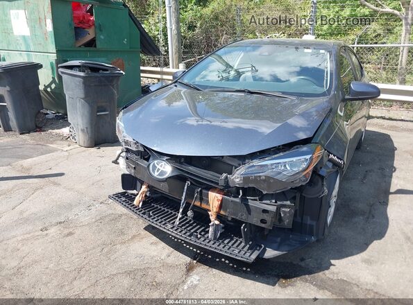 2T1BURHE2KC187946 2019 TOYOTA LL Gray Vista del cuadro de instrumentos
