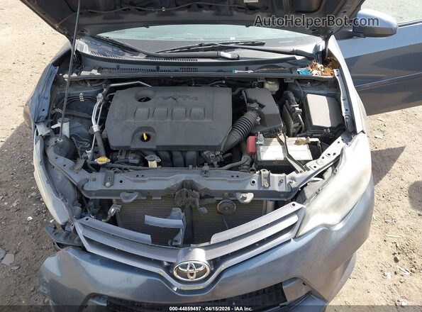 2T1BURHE3GC493089 2016 TOYOTA LL Gray Հետևի տեսք