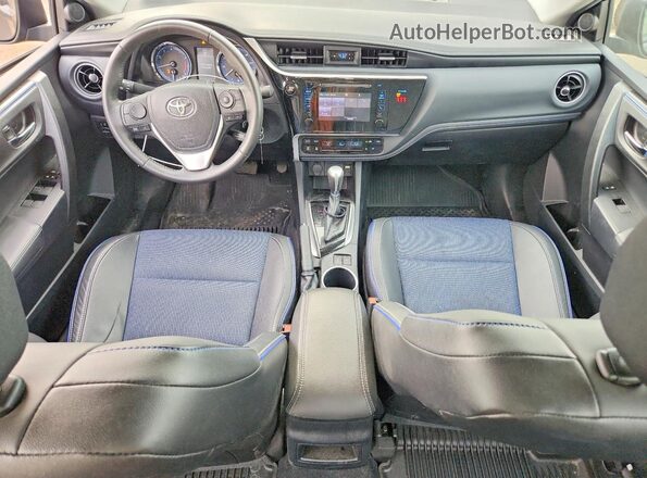 2T1BURHE3JC089779 2018 TOYOTA LL Gray წინა პანელის ხედი