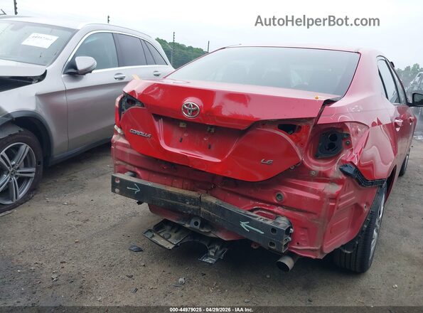 2T1BURHE3KC171433 2019 TOYOTA LL Red 