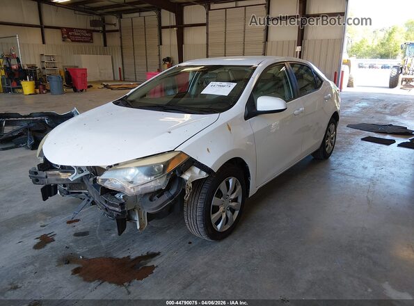2T1BURHE4GC482974 2016 TOYOTA LL White Передня ліва чверть