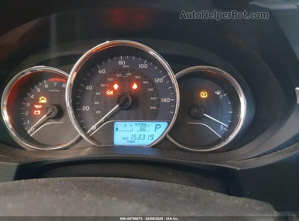 2T1BURHE4GC482974 2016 TOYOTA LL White Вид задніх сидінь