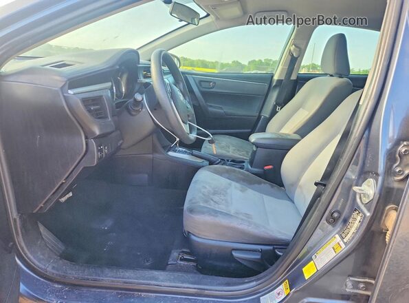 2T1BURHE4GC543725 2016 TOYOTA LL Blue Front interior view