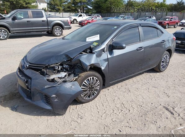 2T1BURHE4GC698890 2016 TOYOTA LL Blue Przód lewy