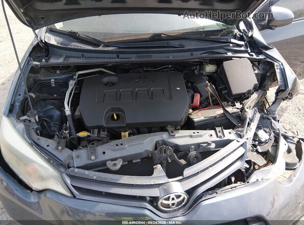 2T1BURHE4GC698890 2016 TOYOTA LL Blue Widok z tyłu