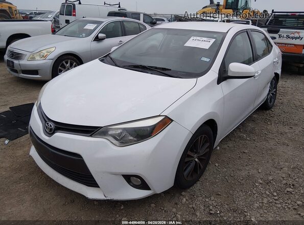 2T1BURHE4GC724145 2016 TOYOTA LL White Front left