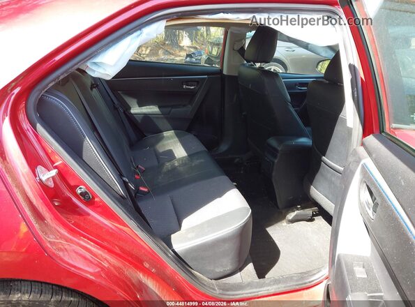 2T1BURHE4GC726557 2016 TOYOTA LL Red 