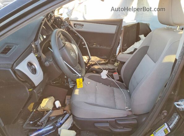2T1BURHE6HC952519 2017 TOYOTA LL Black Вид салону спереду