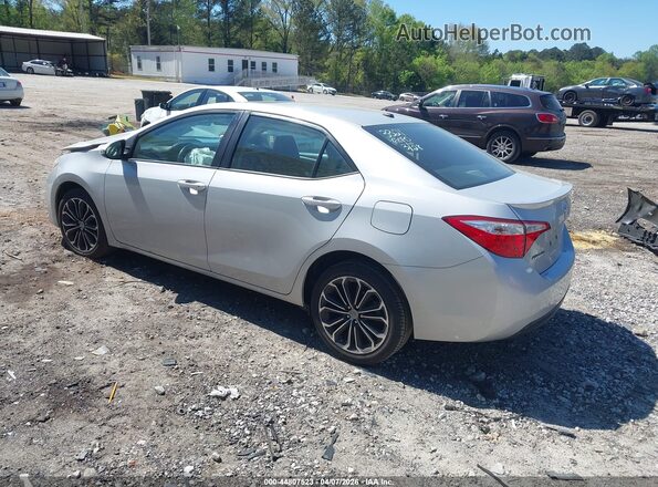 2T1BURHE7GC603321 2016 TOYOTA LL Серебряный Задняя левая четверть