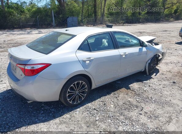 2T1BURHE7GC603321 2016 TOYOTA LL Серебряный Задняя правая четверть