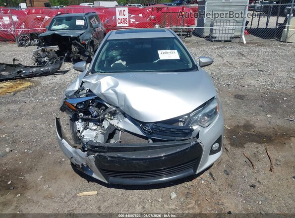 2T1BURHE7GC603321 2016 TOYOTA LL Серебряный Вид щитка приборов