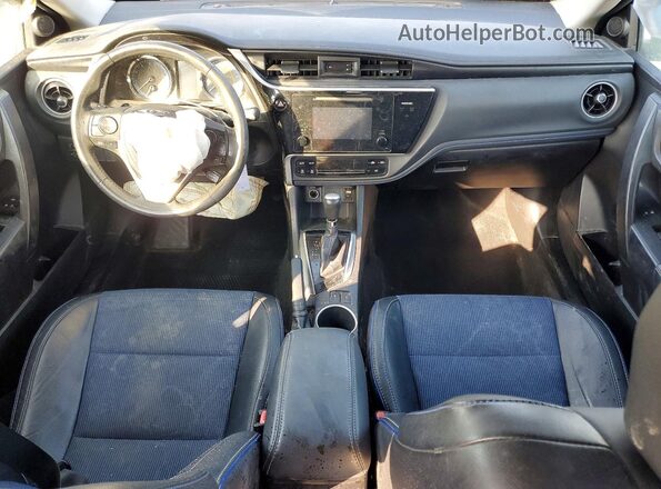 2T1BURHE7HC876857 2017 TOYOTA LL Gray Առջևի վահանակի տեսք