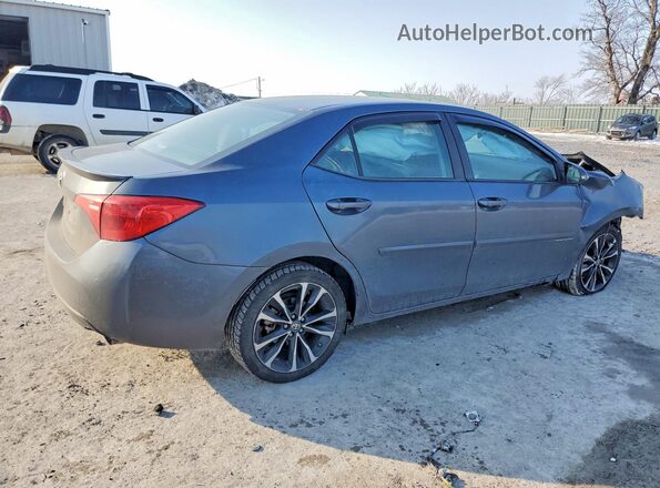 2T1BURHE7HC876857 2017 TOYOTA LL Gray Հետևի աջ