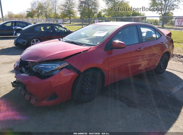 2T1BURHE8HC852406 2017 TOYOTA LL Red Front left