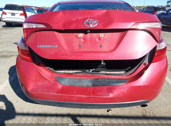 2T1BURHE8HC852406 2017 TOYOTA LL Red Front view