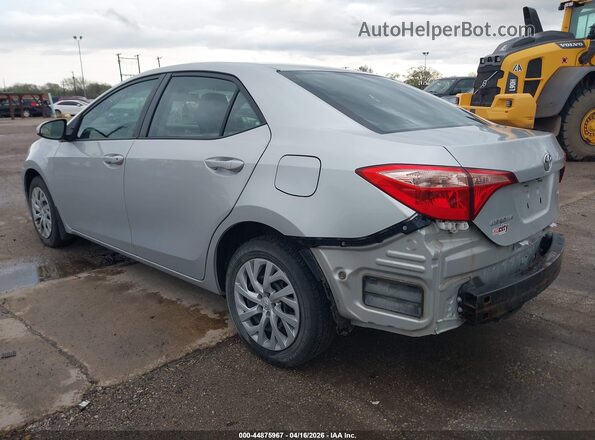 2T1BURHE8JC983602 2018 TOYOTA LL Серебряный Задняя левая четверть